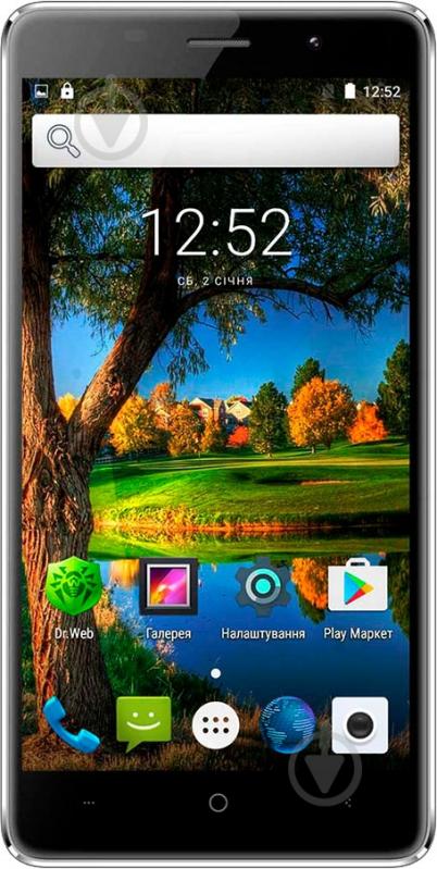 Смартфон Assistant AS-5433 MAX 2/16GB grey - фото 1