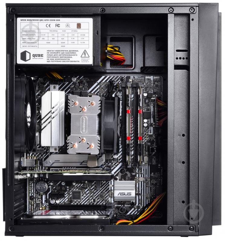 Рабочая станция Artline WorkStation W52 (W52v16Win) black - фото 8