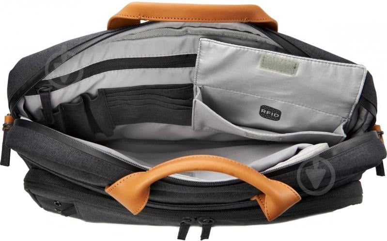 Сумка HP Envy Urban Topload 15.6" grey (3KJ73AA#ABB) - фото 6 Сумка HP Envy Urban Topload 15.6" grey (3KJ73AA#ABB) - фото 6