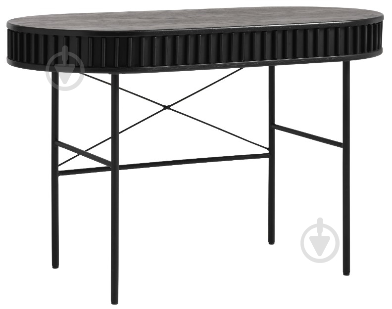 Стол письменный Unique Furniture SIENA 750х1200х600 мм черный/дуб черный (SIENA DESK 60x120 CM ) - фото 2