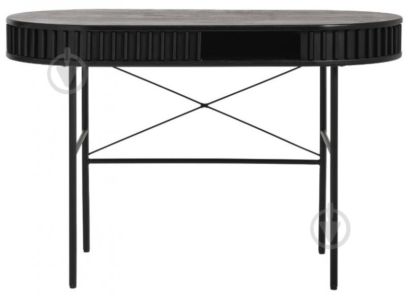 Стол письменный Unique Furniture SIENA 750х1200х600 мм черный/дуб черный (SIENA DESK 60x120 CM ) - фото 3