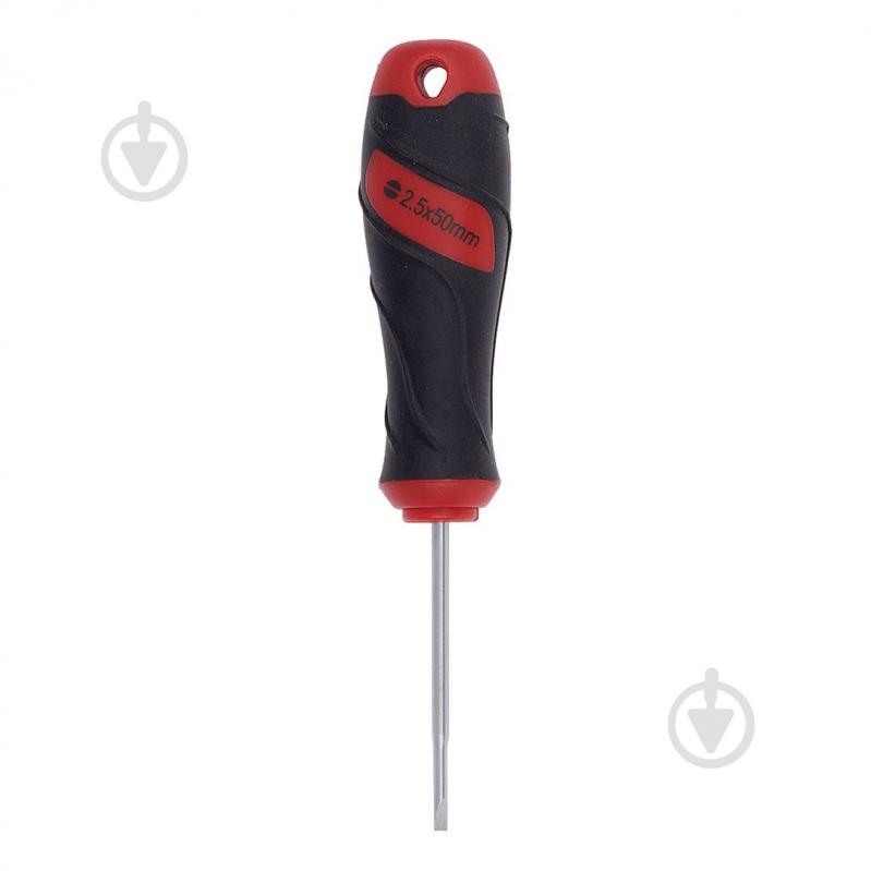 Викрутка Kreator з магнітним наконечником SL2.5 50 мм KRT401001 - фото 2 Викрутка Kreator з магнітним наконечником SL2.5 50 мм KRT401001 - фото 2