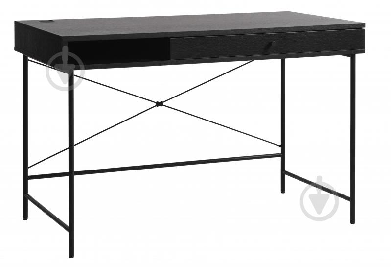 Стол письменный Unique Furniture PENSACOLA 760х1200х600 мм черный/черный (PENSACOLA DESK 60x120 CM ) - фото 3