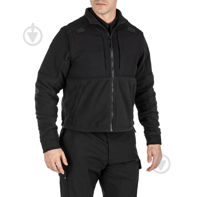 Куртка чоловіча демісезонна 5.11 Tactical тактична демісезонна "5-in-1 Jacket 2.0" 48360-019 р.XXL black - фото 6