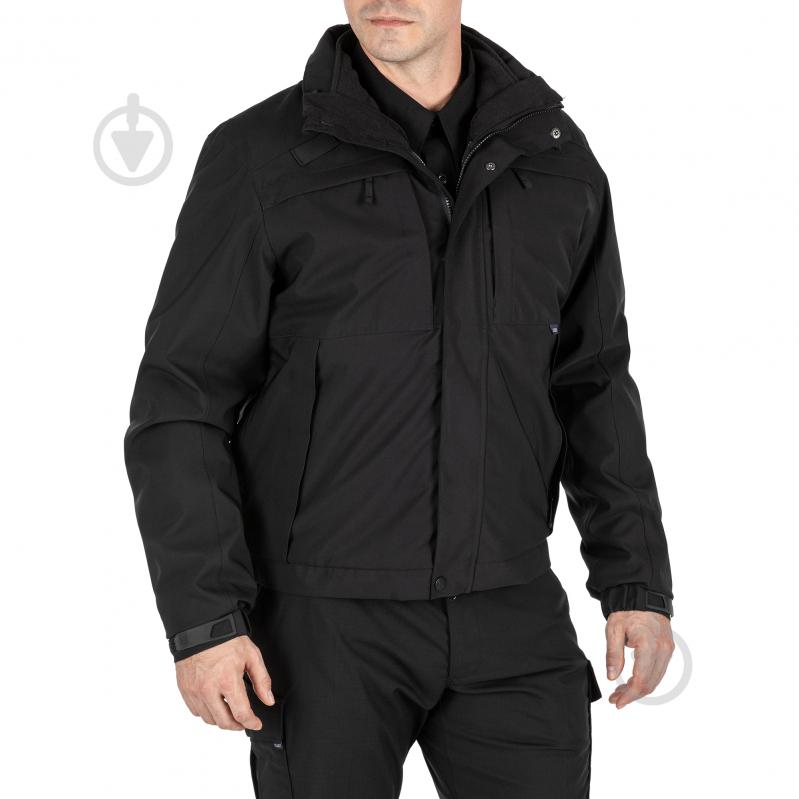 Куртка чоловіча демісезонна 5.11 Tactical тактична демісезонна "5-in-1 Jacket 2.0" 48360-019 р.XXL black - фото 4