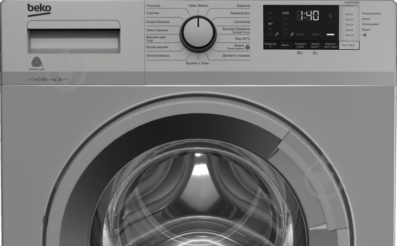 Пральна машина Beko WUE7512XSS - фото 2