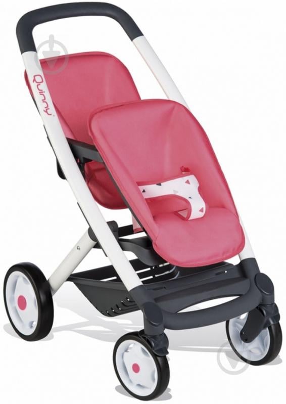 Коляска прогулочная Smoby Maxi-Cosi&Quinny для близнецов 253298 - фото 1