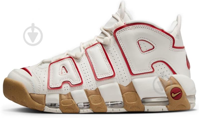 Кроссовки женские демисезонные Nike AIR MORE UPTEMPO DV1137-002 р.36,5 белые - фото 2