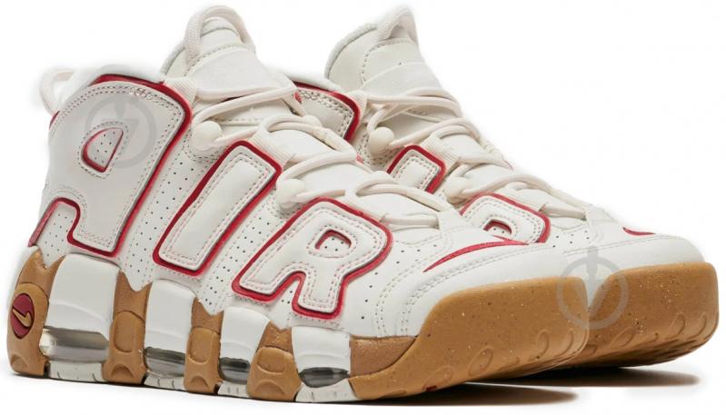 Кроссовки женские демисезонные Nike AIR MORE UPTEMPO DV1137-002 р.36,5 белые - фото 3