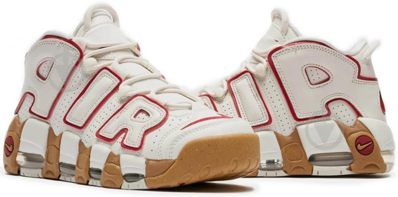 Кроссовки женские демисезонные Nike AIR MORE UPTEMPO DV1137-002 р.36,5 белые - фото 4