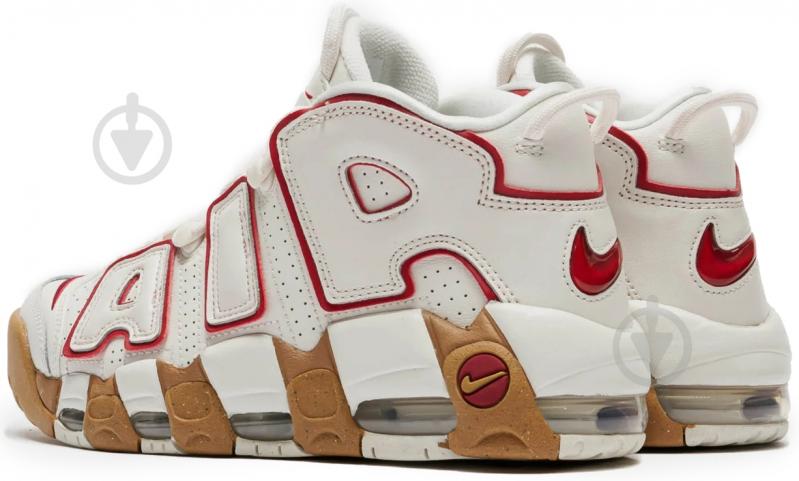 Кроссовки женские демисезонные Nike AIR MORE UPTEMPO DV1137-002 р.36,5 белые - фото 5