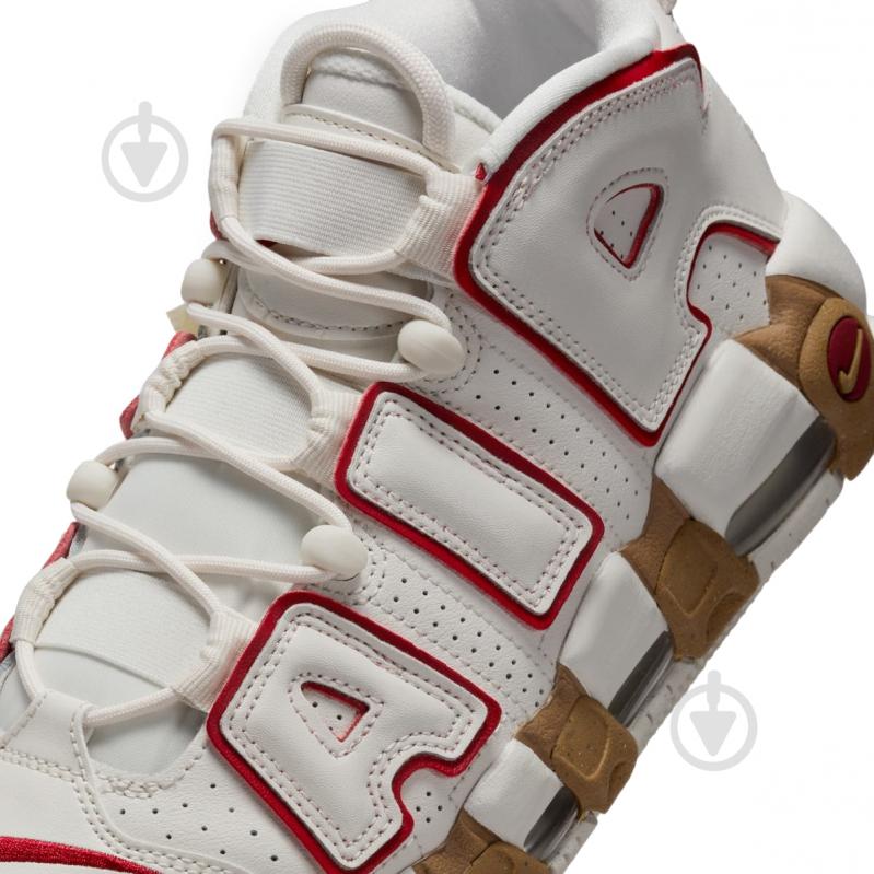 Кроссовки женские демисезонные Nike AIR MORE UPTEMPO DV1137-002 р.36,5 белые - фото 8