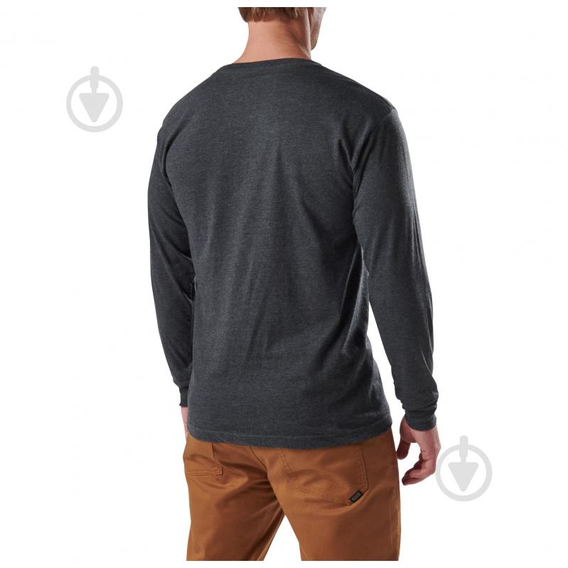 Кофта 5.11 Tactical "Axe Mountain Long Sleeve" 76003-035 р. XL [035] Charcoal Heather - фото 3