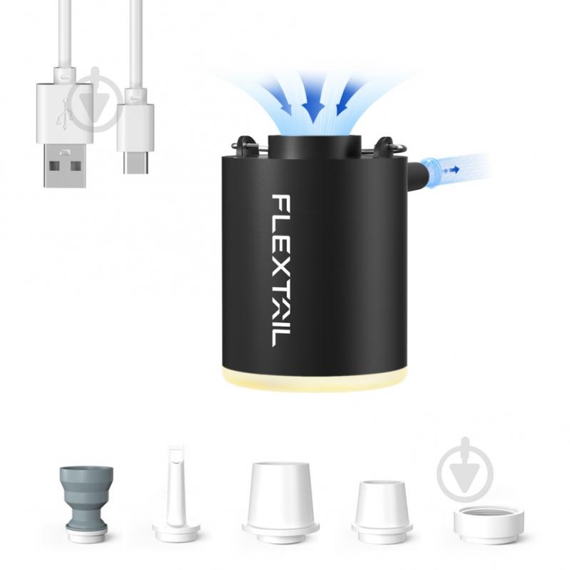 Насос портативный Flextail Tiny Pump Х, черный - фото 1