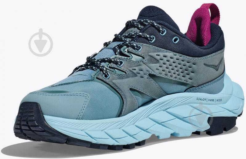 Кросівки жіночі Hoka W ANACAPA LOW GTX 1119373 р.40 блакитні - фото 3