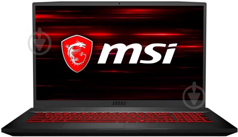 Ноутбук MSI GF75 Thin 10SCXR 17,3" (GF7510SCXR-267XUA) black - фото 1