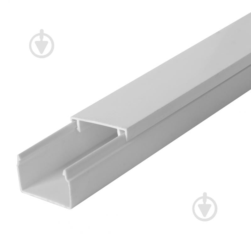 Короб пластиковий E.NEXT e.trunking.stand.100.60 100х60 мм 2 м - фото 1