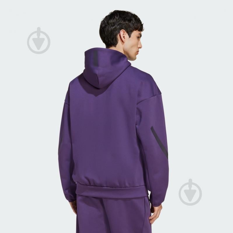 Джемпер Adidas M Z.N.E. FZ KB7124 р.XL фіолетовий - фото 2