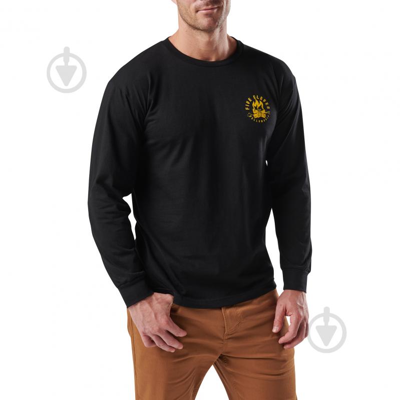 Кофта 5.11 Tactical "Fellowship Long Sleeve" 76073-019 р. L [1149] Combat Black - фото 3