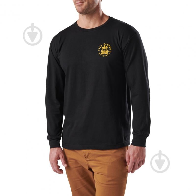 Кофта 5.11 Tactical "Fellowship Long Sleeve" 76073-019 р. L [1149] Combat Black - фото 2