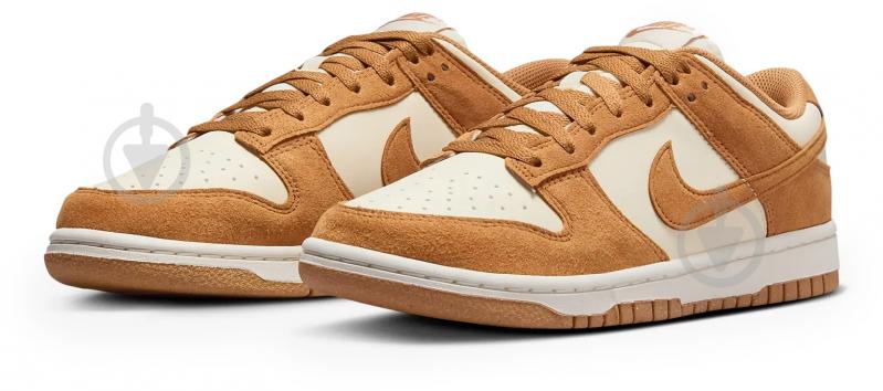 Кроссовки женские демисезонные Nike WMNS DUNK LOW HJ7673-100 р.36,5 оранжевые - фото 3