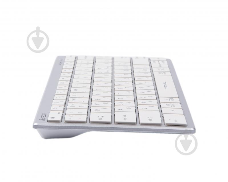 Клавиатура A4Tech (FX51 USB (White)) с ножничный механизмом Fstyler - фото 2 Клавиатура A4Tech (FX51 USB (White)) с ножничный механизмом Fstyler - фото 2