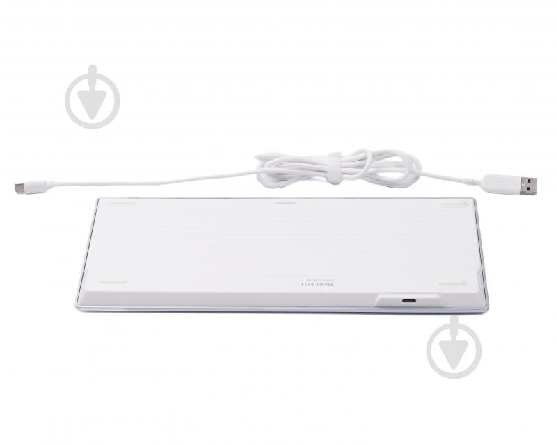 Клавиатура A4Tech (FX51 USB (White)) с ножничный механизмом Fstyler - фото 4 Клавиатура A4Tech (FX51 USB (White)) с ножничный механизмом Fstyler - фото 4