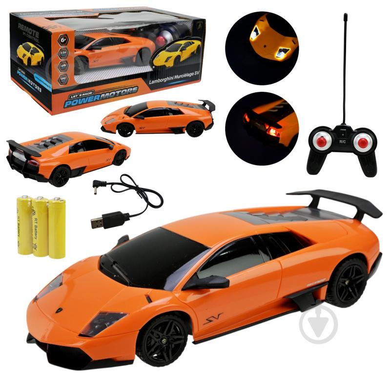 Автомобіль на радіокеруванні Shantou Powermotors Lamborghini LP670 1:24 PM2409 ORANGE
