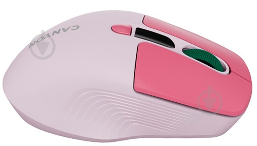 Мышь Canyon MW-26 LCD Silent Dual mode pink (CNS-CMSW26P) - фото 4