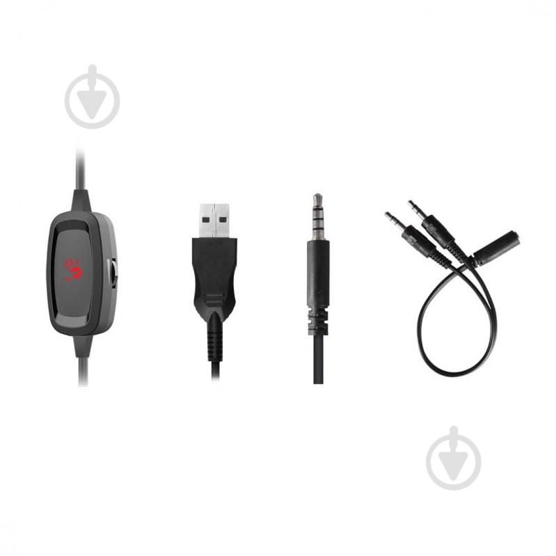Гарнитура A4Tech black (G330p Bloody (Black)) - фото 4 Гарнитура A4Tech black (G330p Bloody (Black)) - фото 4