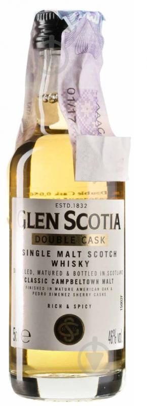 Виски Glen Scotia Double Cask 46% 0,05 л - фото 1