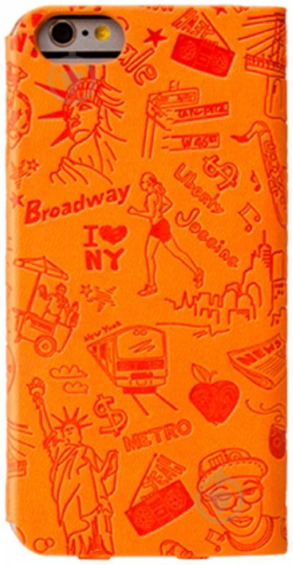 Чехол-книжка Ozaki O!coat Travel New York OC569NY для Apple iPhone 6Apple iPhone 6S - фото 3