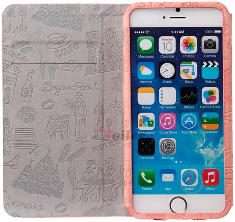 Чохол-книжка Ozaki O!coat Travel Paris OC569PR для Apple iPhone 6Apple iPhone 6S - фото 3