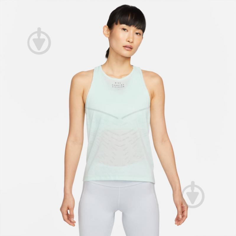 Майка Nike W NK DFADV RUN DVN ENG TANK DM7558-394 р.XL м'ятний - фото 1