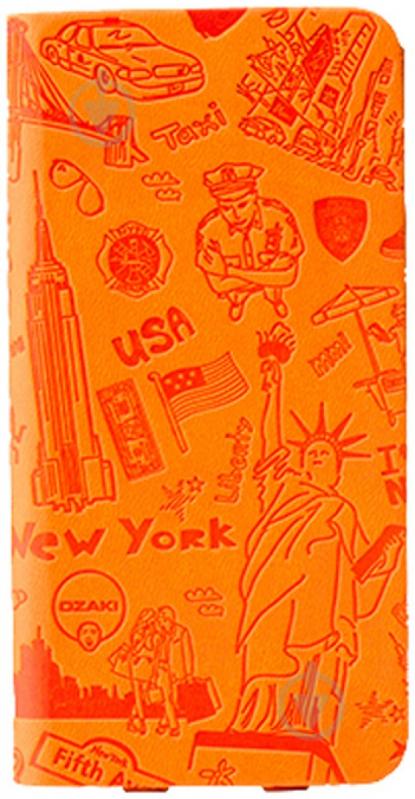 Чехол-книжка Ozaki O!coat Travel New York OC585NY для Apple iPhone 6 PlusApple iPhone 6S Plus - фото 1