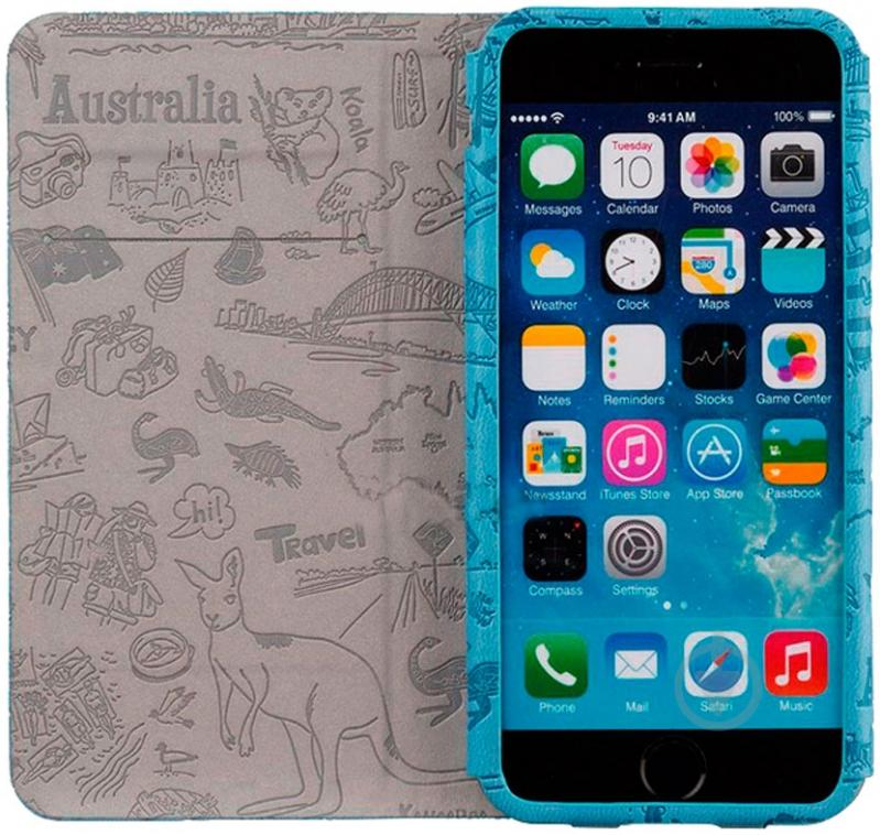 Чехол-книжка Ozaki O!coat Travel Sydney OC569SY для Apple iPhone 6Apple iPhone 6S - фото 2