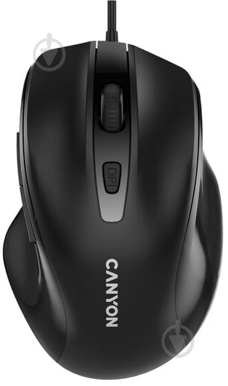 Мышка Canyon M-6 Wired black (CNE-CMS6) - фото 1 Мышка Canyon M-6 Wired black (CNE-CMS6) - фото 1
