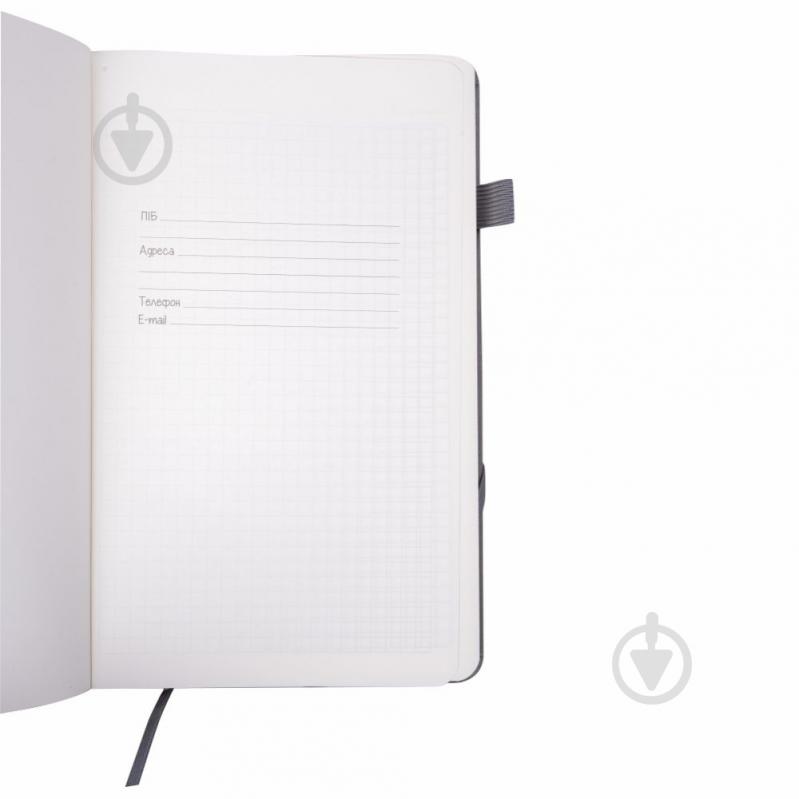 Блокнот Berganote Hard А5 серый (50040138-07) - фото 4