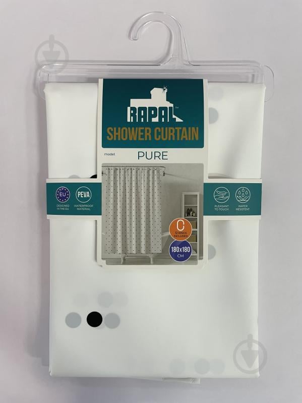 Шторка для ванны Rapal Pure 180х180 см - фото 2