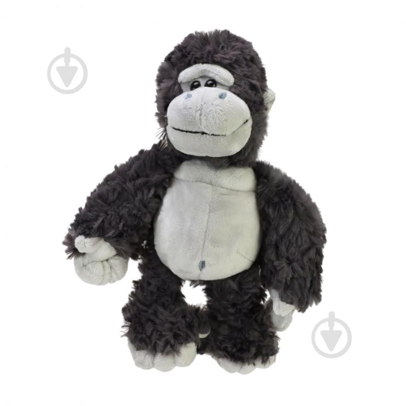 Мягкая игрушка Shantou Горилла темно-серый E8209 - фото 2 Мягкая игрушка Shantou Горилла темно-серый E8209 - фото 2