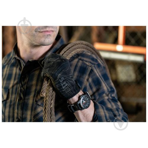 Рукавички 5.11 Tactical Тактичнi "High Abrasion" (Ranger green) XL - фото 4