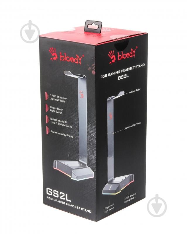 Держатель для гарнитуры BLOODY черный GS2L Bloody - фото 7