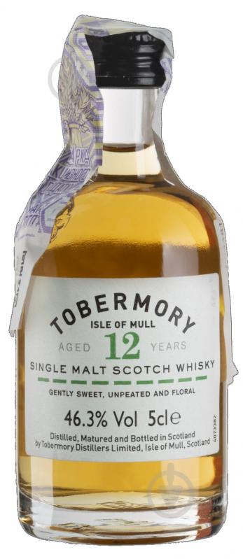 Виски Tobermory 12yo 462% 0,05 л - фото 1