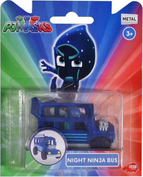 Машинка Dickie Toys PJ Masks Ночной ниндзябус 3141004 - фото 2