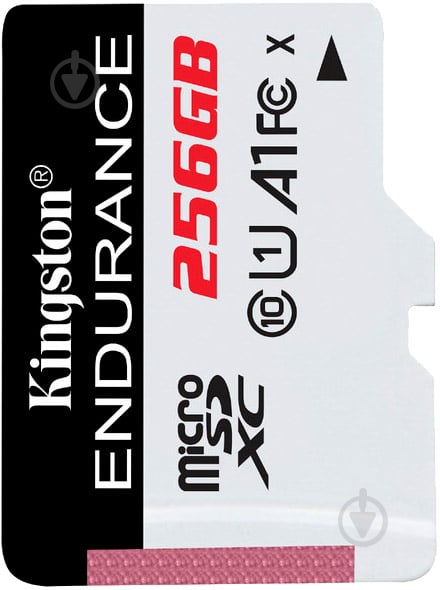 Карта пам'яті Kingston High Endurance microSDXC Card 256GB Class 10 UHS-I U1 A1 - фото 1