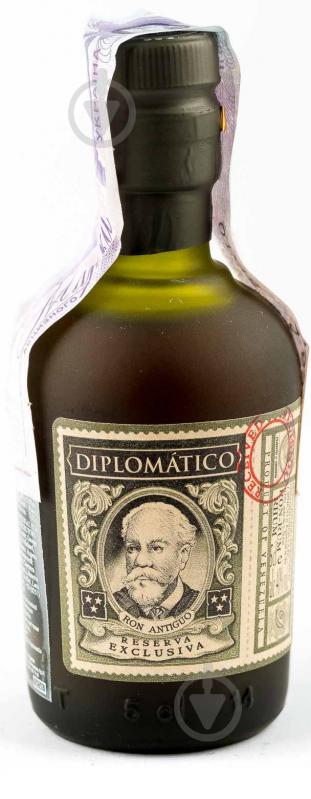 Ром Diplomatico Reserva Exclusiva 40% 0,05 л - фото 1