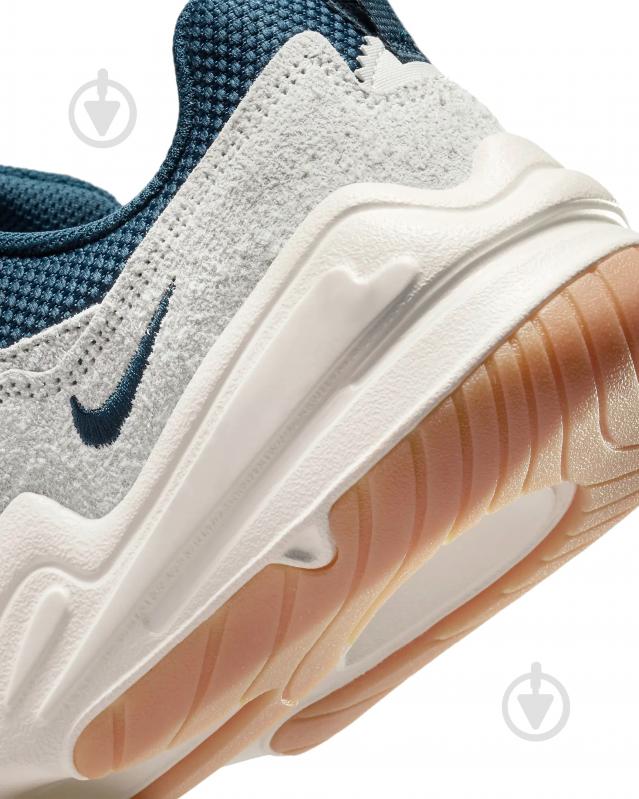 Кроссовки женские демисезонные Nike TECH HERA DR9761-004 р.37,5 белые с синим - фото 7