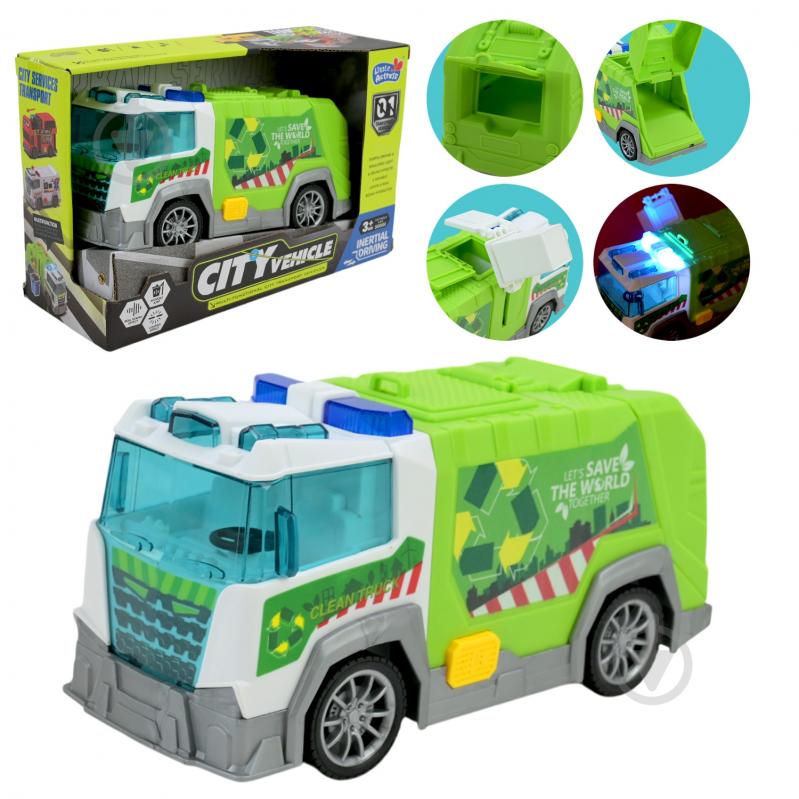 Игрушечный мусоровоз Shantou HH3010-1 - фото 1