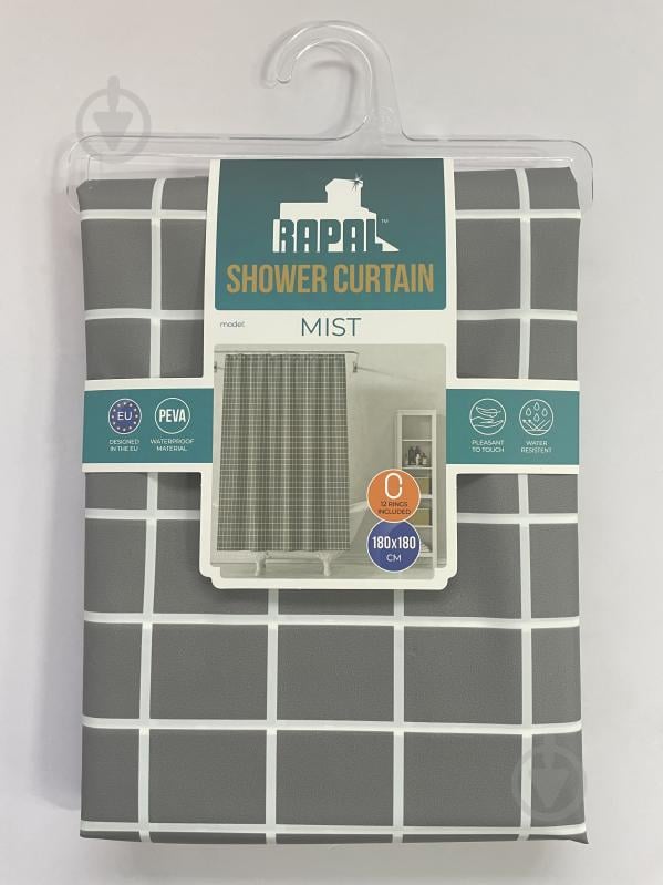 Шторка для ванни Rapal Mist 180х180 см - фото 2