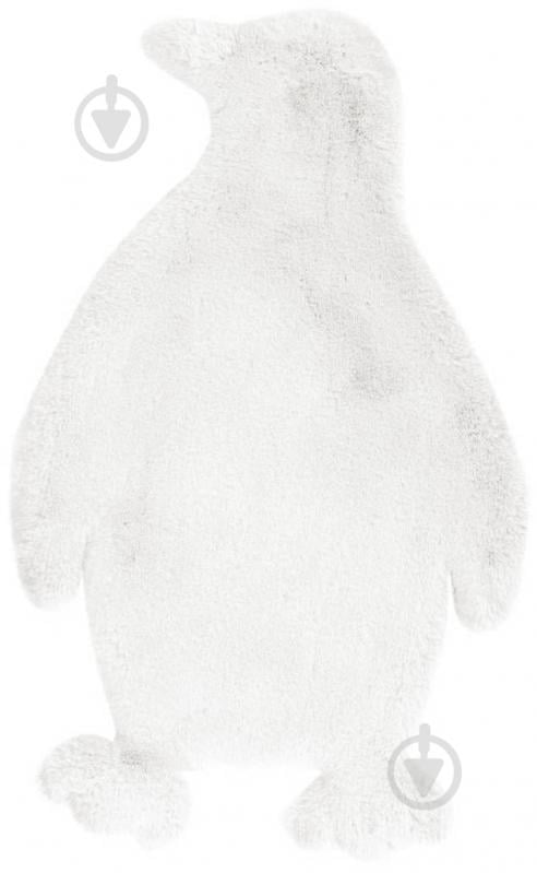 Килим Kayoom Lovely Kids Penguin White 52 см x 90 см - фото 1